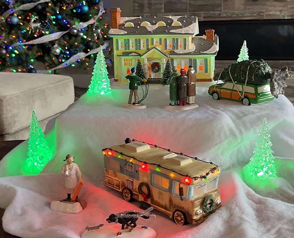 Vintage Lemax Christmas Vacation movie pieces