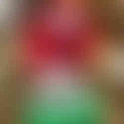 M&M football decoration