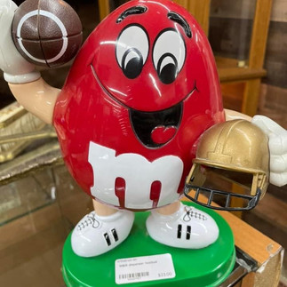 M&M football decoration