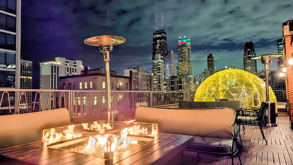 A New Winter Igloo Experience Arrives at The Chicago Hotel Collection Ambassador Gold Coast ❄️🔥