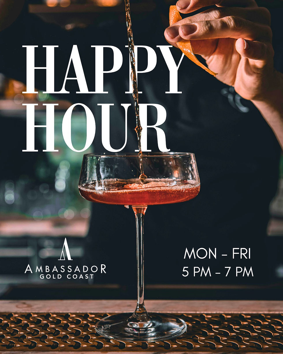 Happy Hour, Two Ways 🍸