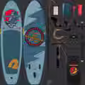 Grateful Dead Weekender Inflatable Stand Up Paddle Board 10’6”