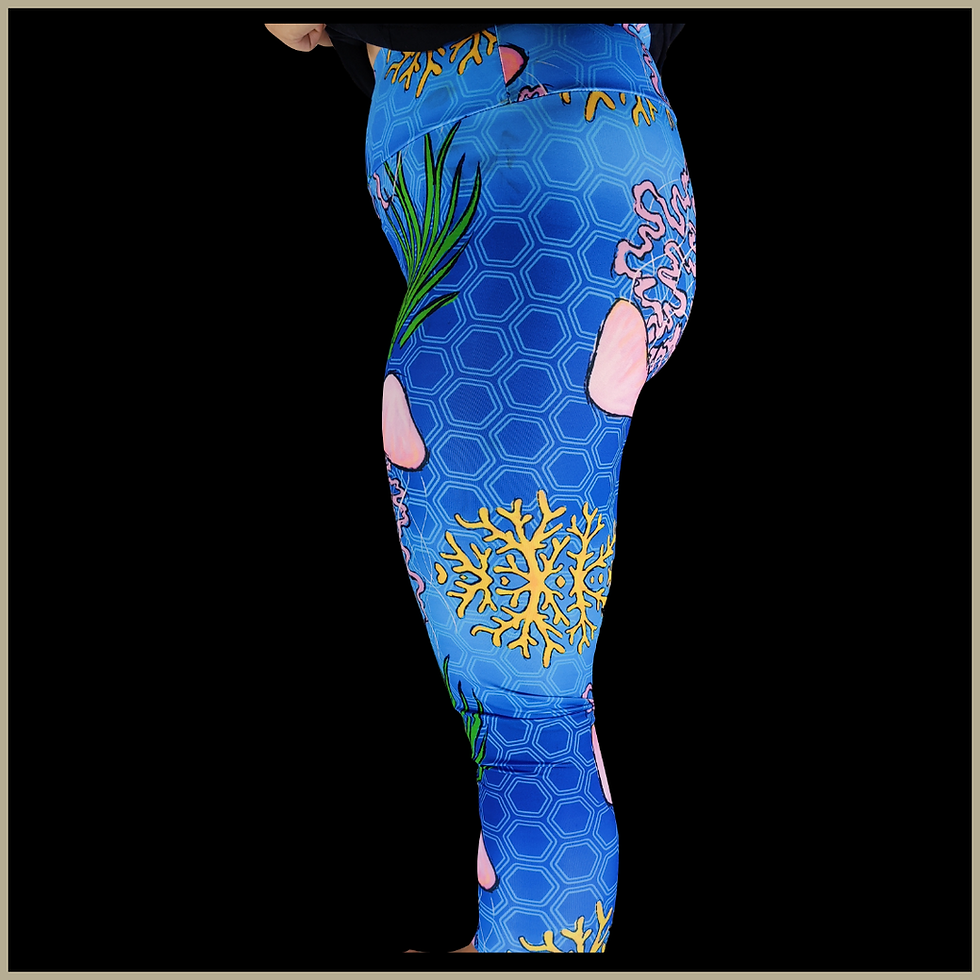 Thumbnail: Wanderlust Ocean Lovers Leggings