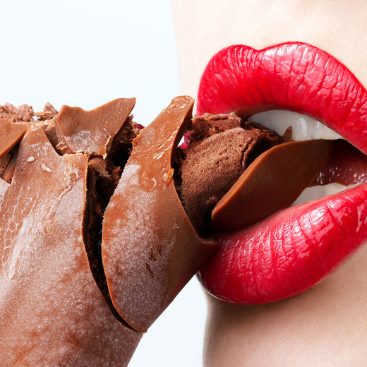 From Seduction to Connection - Woman eating ice-cream suggestively