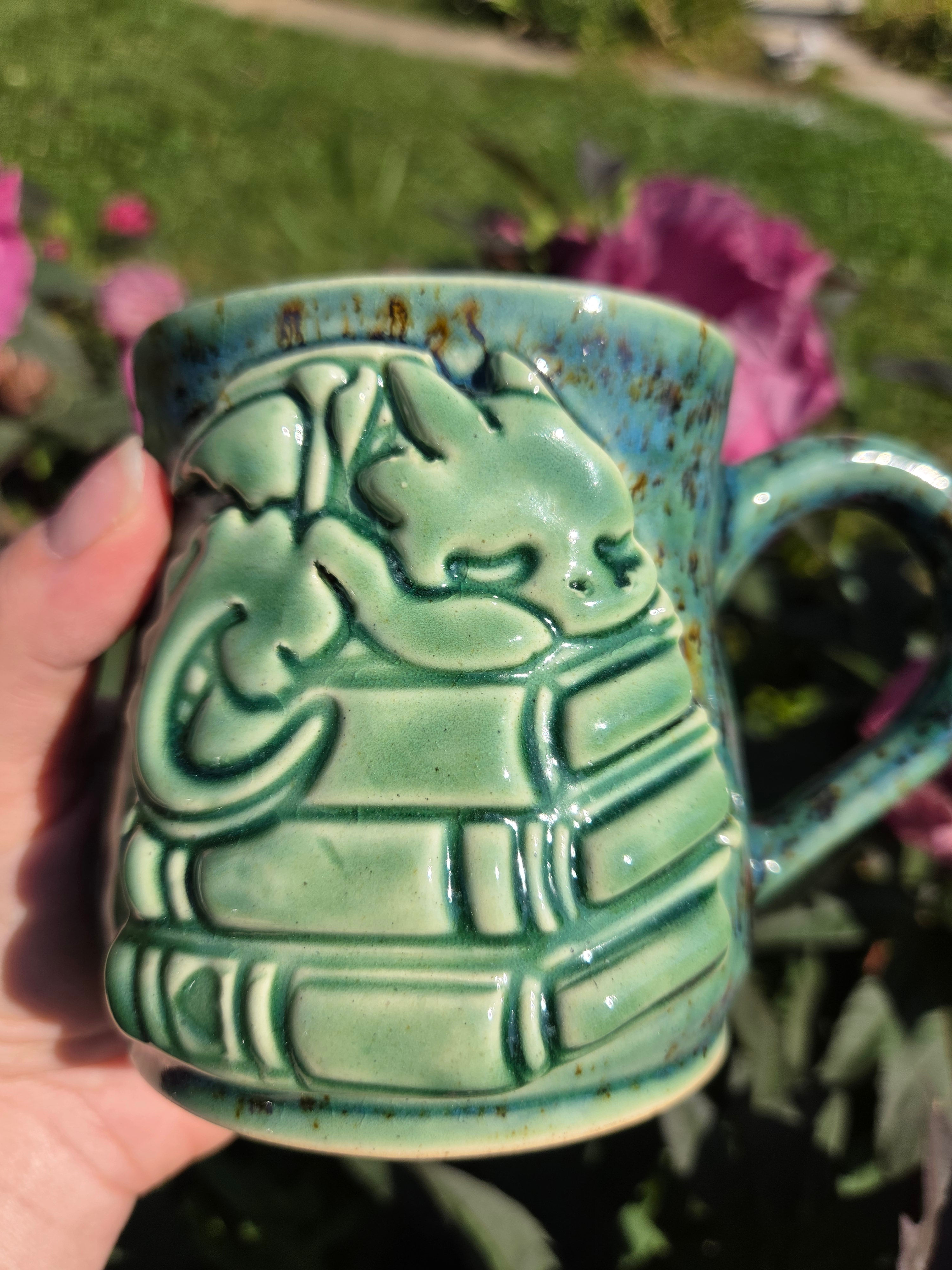 Book Dragon Mug