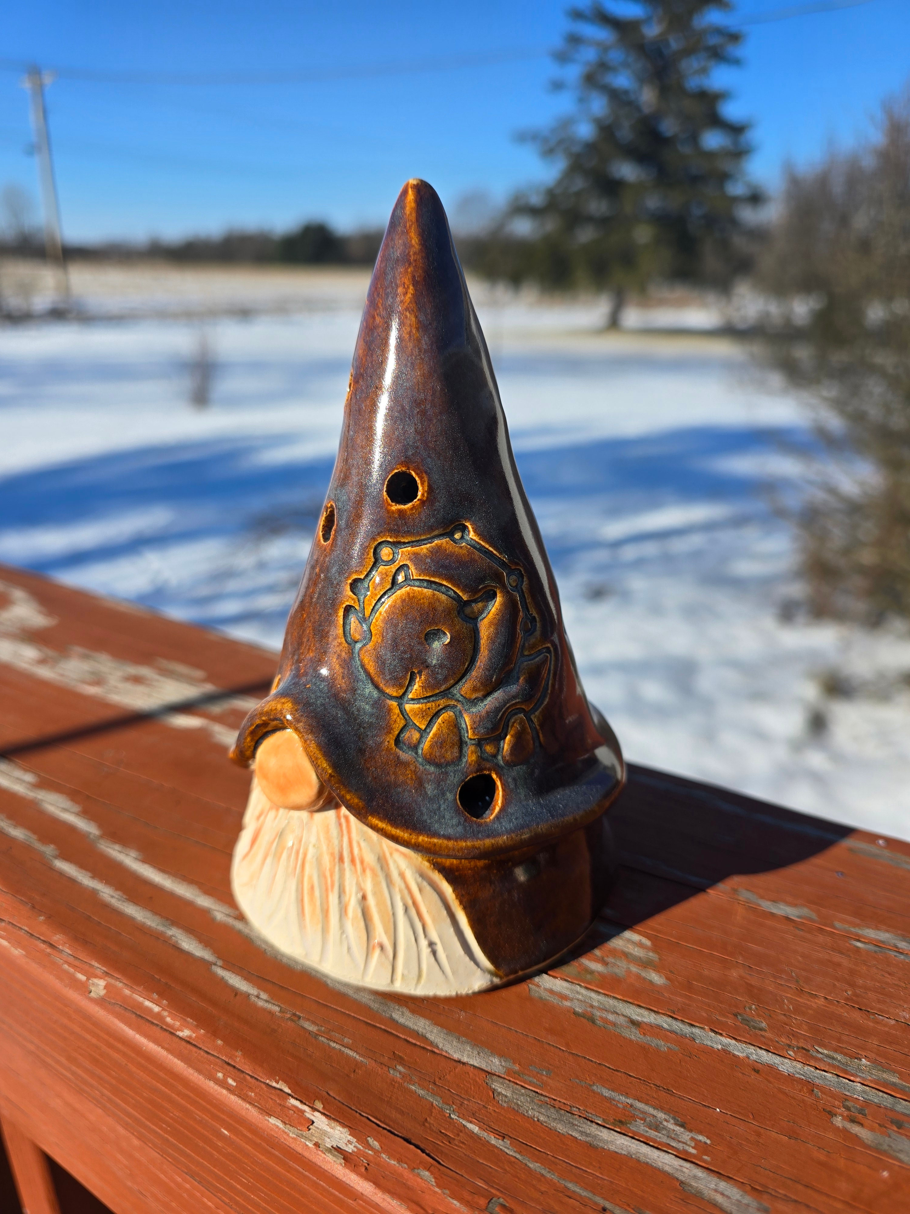 Gnome Luminary- Triceratops