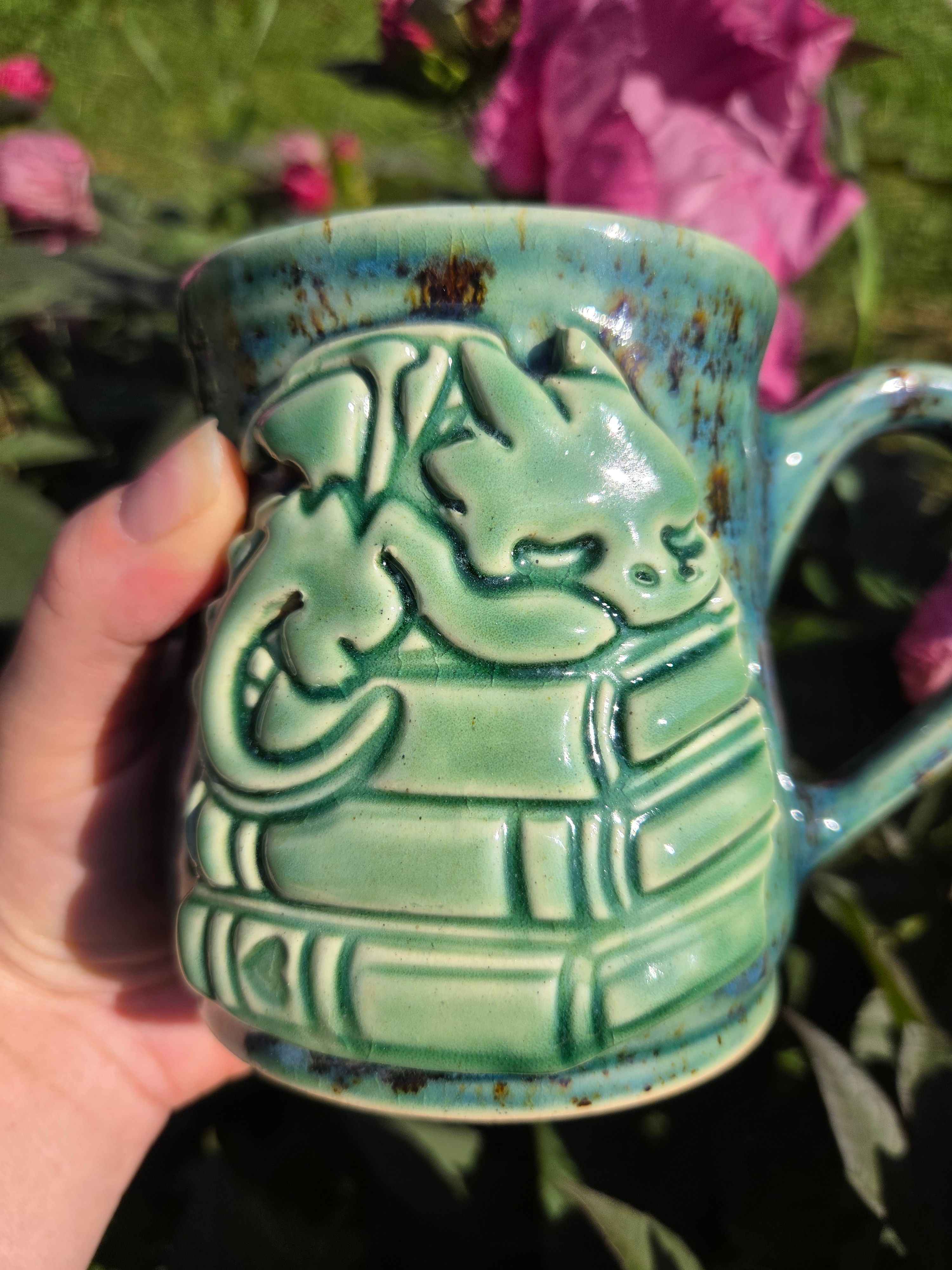 Book Dragon Mug