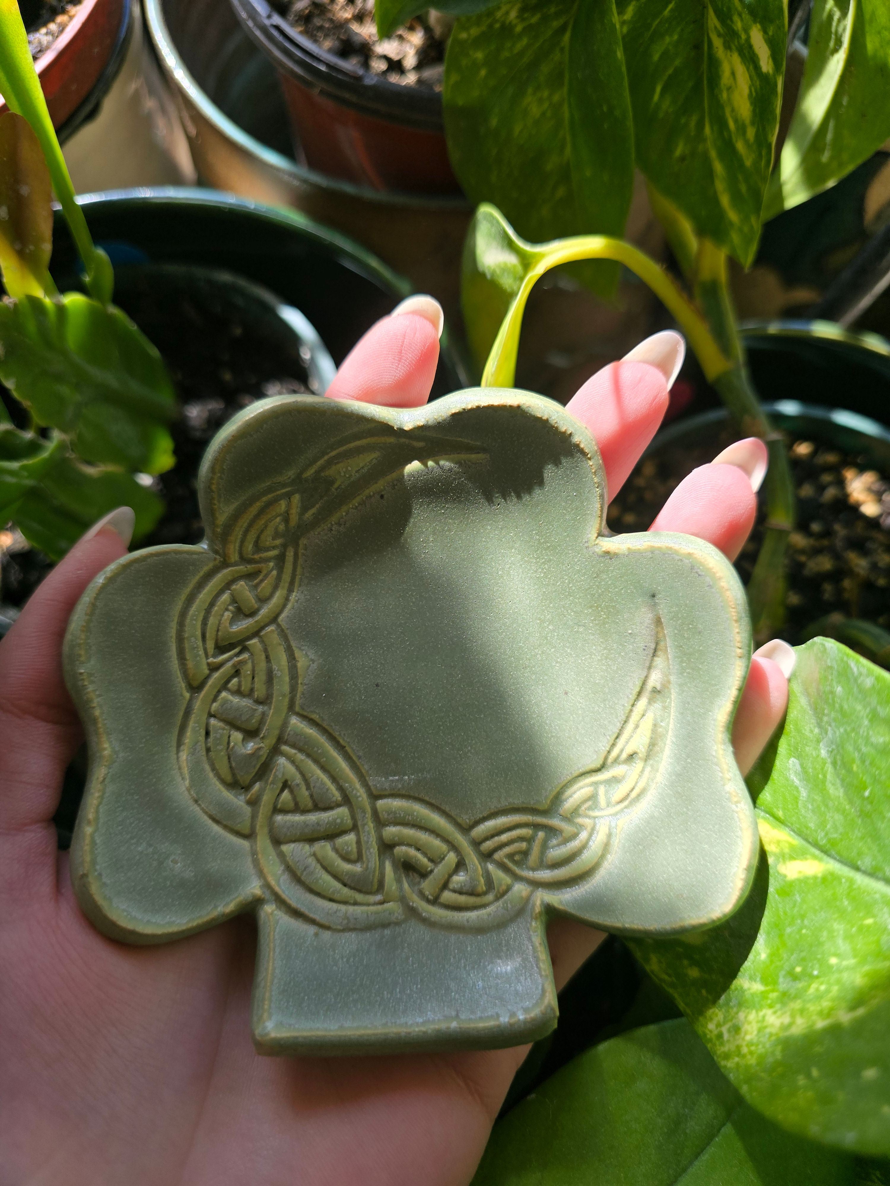 Shamrock Jewelry Dish