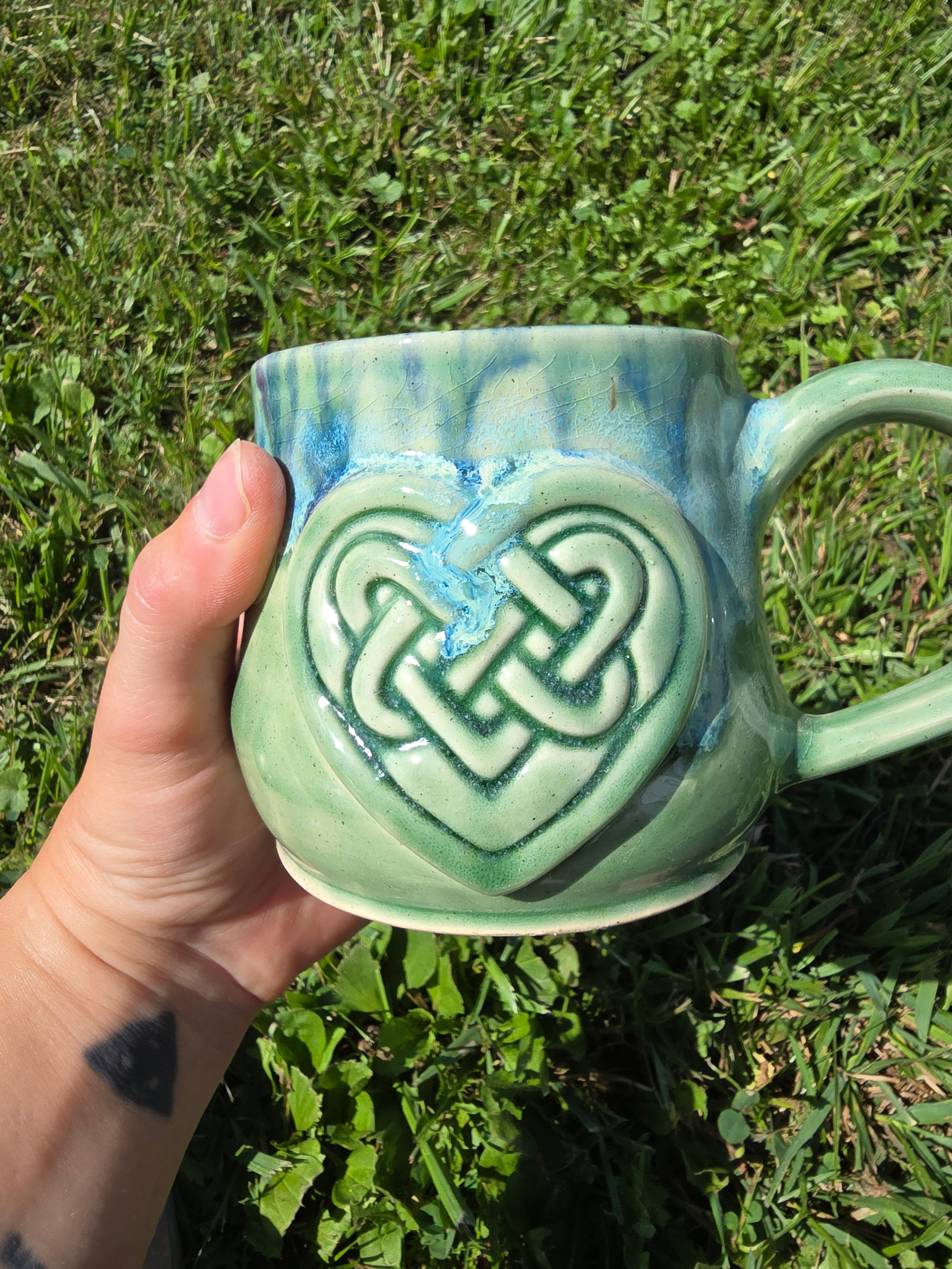 Celtic Heart Mug