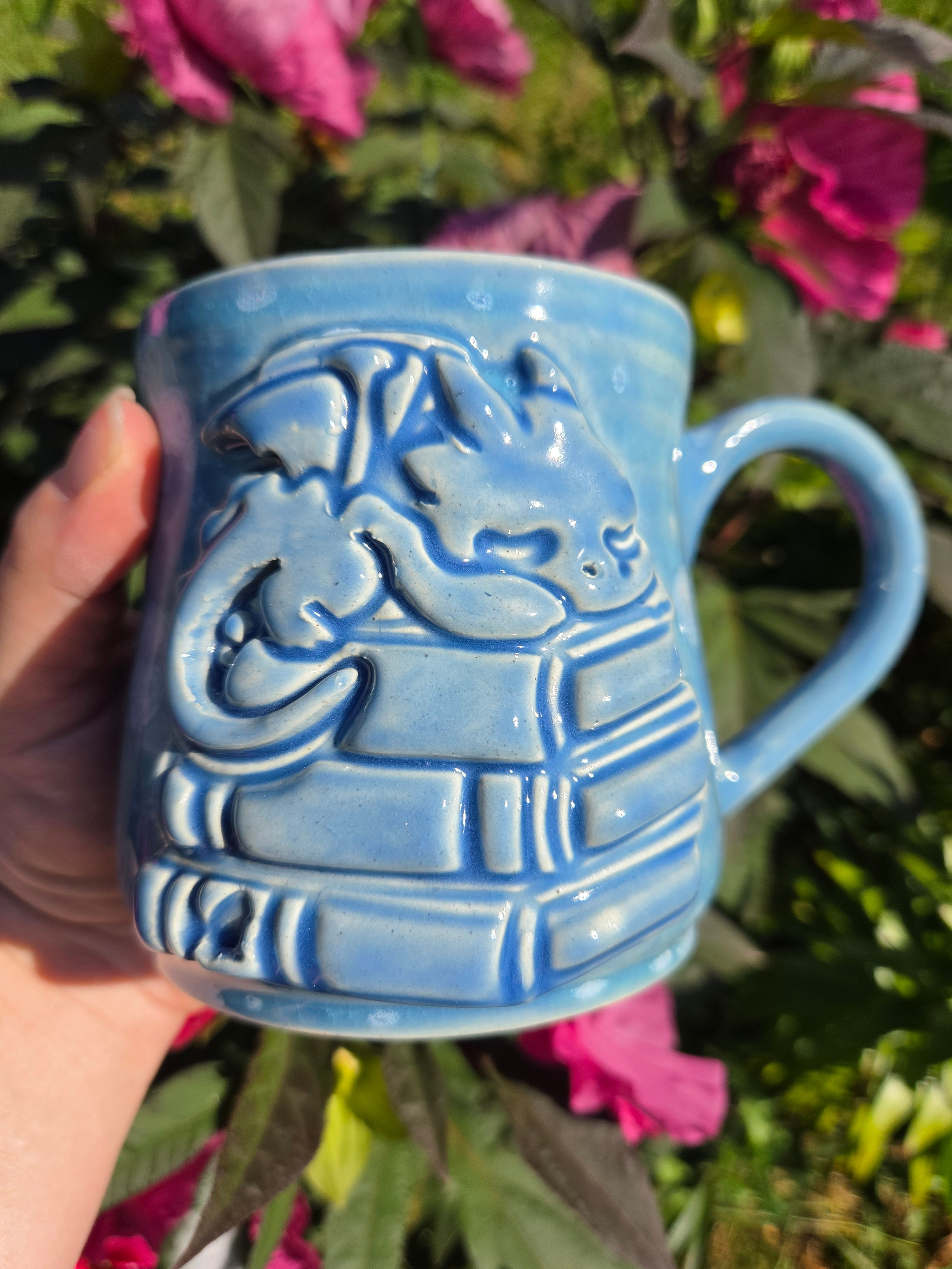 Book Dragon Mug