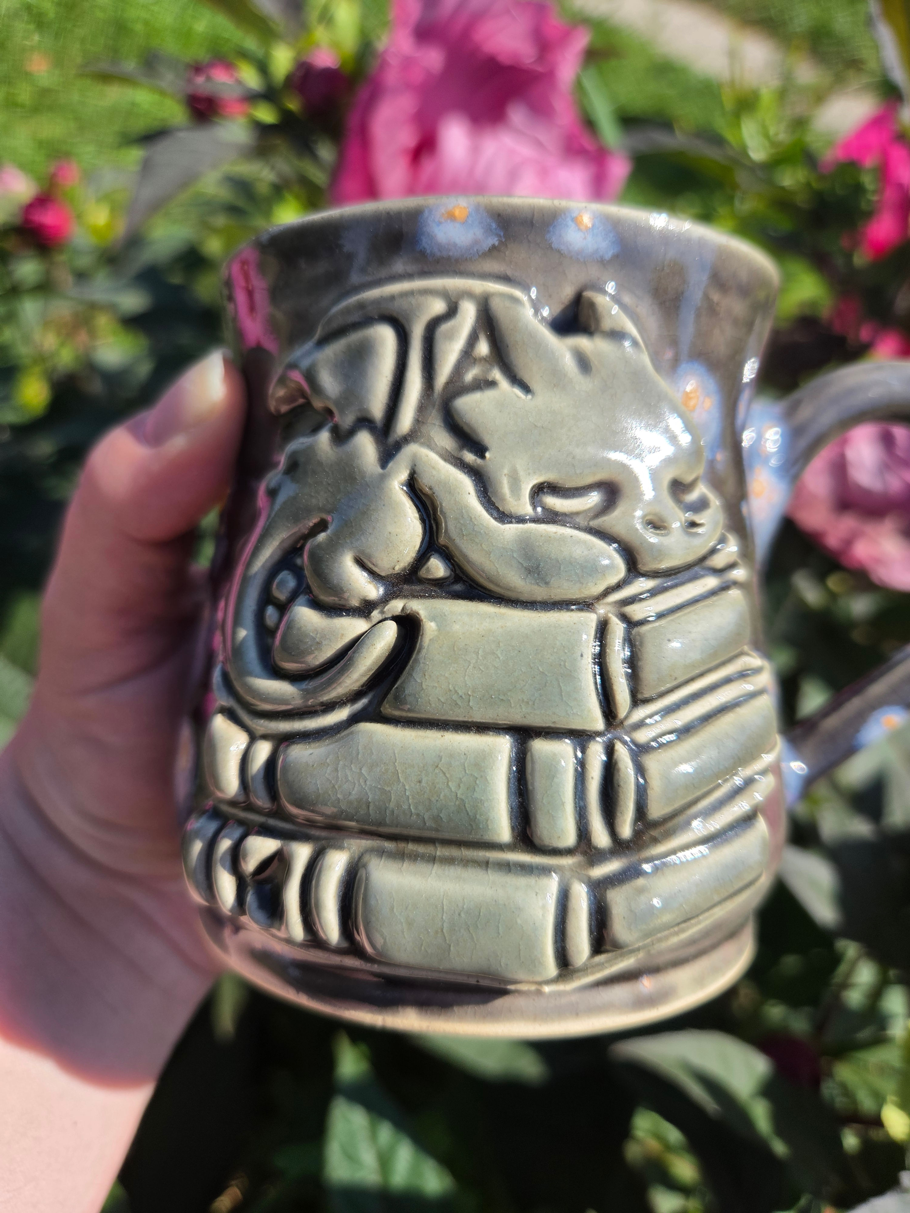 Book Dragon Mug
