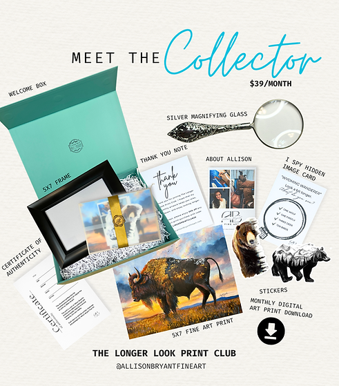 longer look print club the collector welcome box