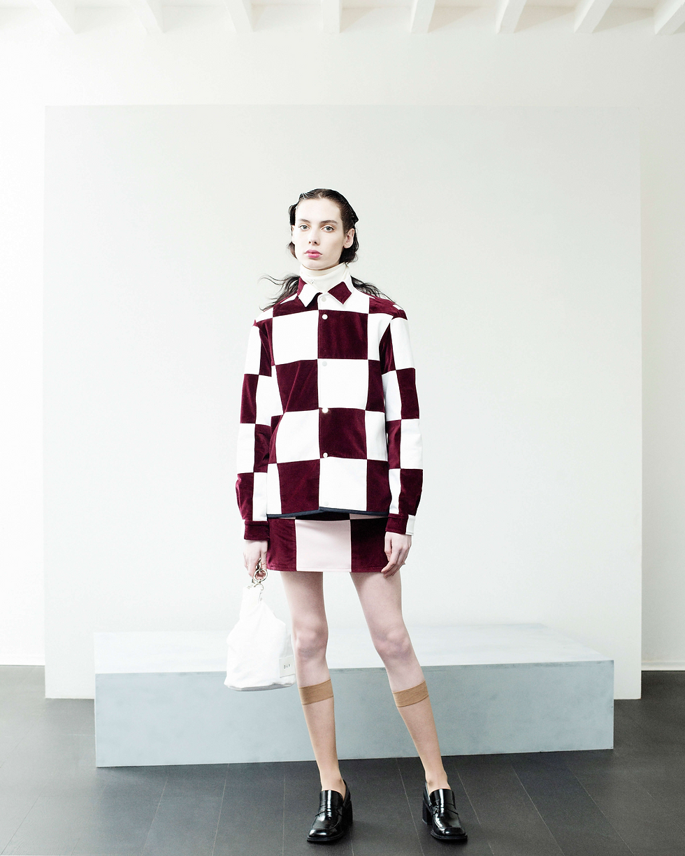 Quadriculados nos desfiles de inverno 2021