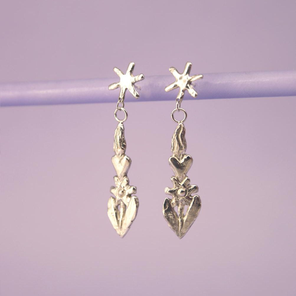 Náušnice TOTEM - STAR  - Jatakidu