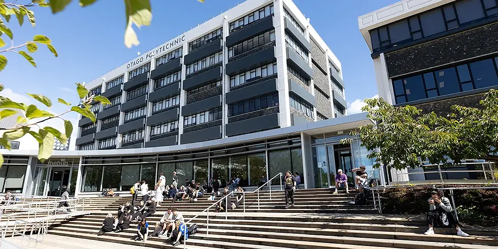 campus da Otago Polytechnic, em Dunedin, NZ