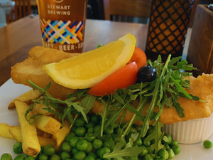 fish and chips, um prato típico britânico