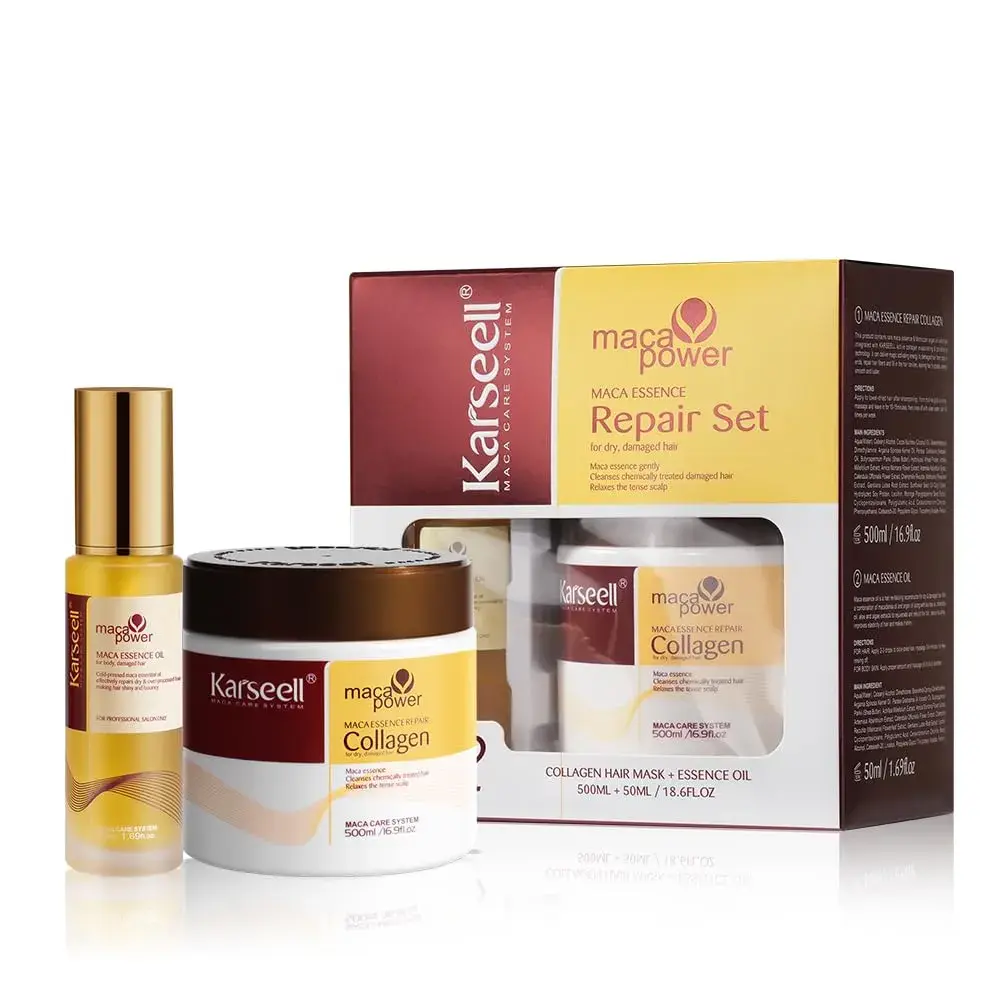 Karseell Tratamento Capilar Colágeno + Óleo 2em1 500ml + 50ml - foto principal do produto