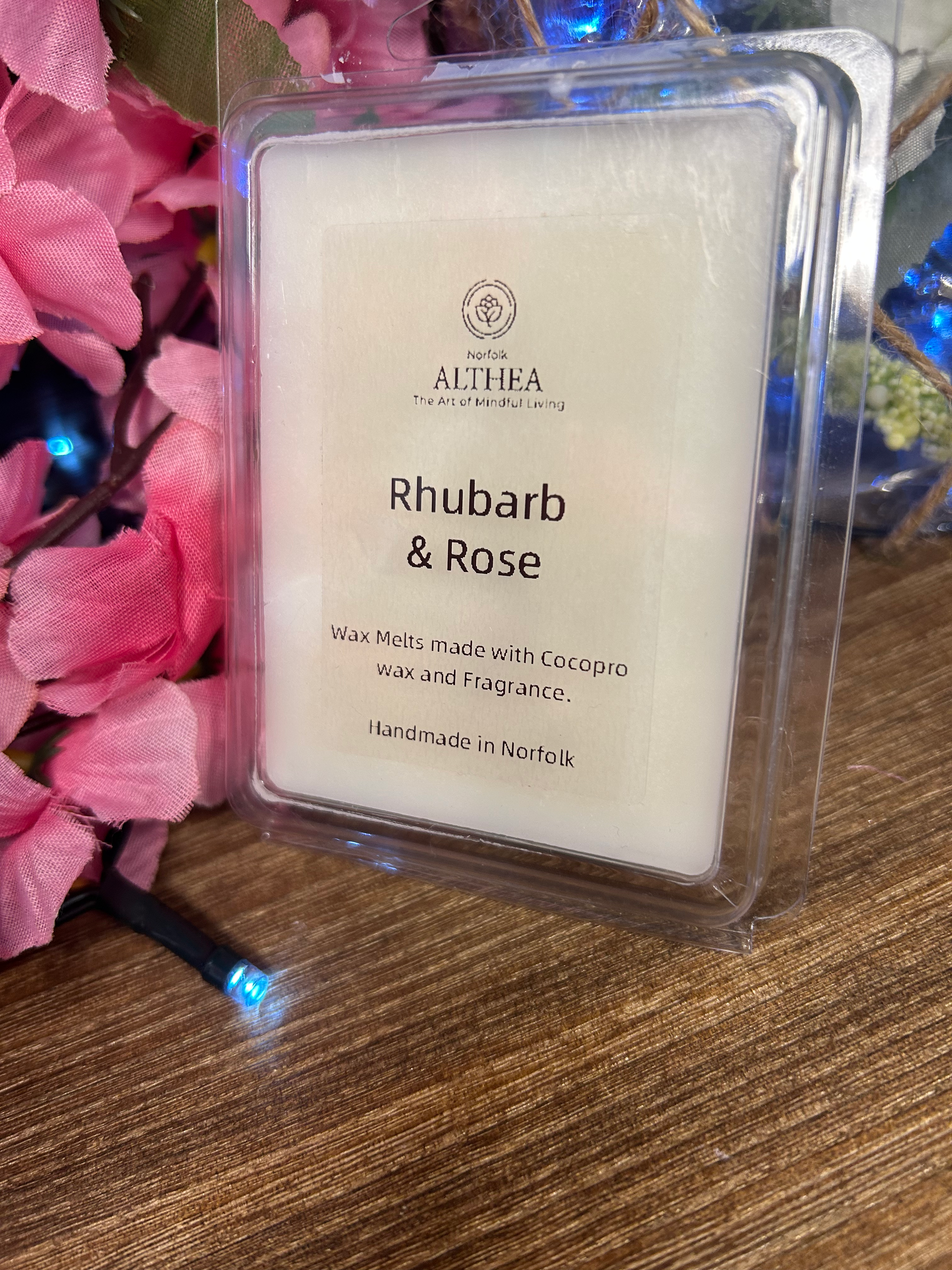 Rhubarb & Rose Wax Melts