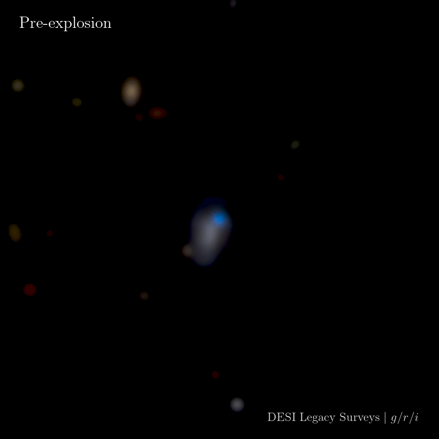 Wendelstein Observatory Image Sequence of SN 2026gzf
