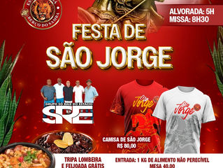 Festa de São Jorge na Estácio!