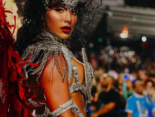 Amanda Fernandes seguirá como musa da União da Ilha em 2025