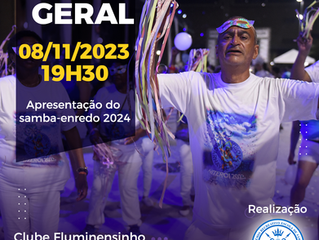 Acadêmicos de Niterói lança samba-enredo em primeiro ensaio nesta quarta-feira, 08