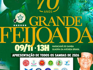 Mocidade Independente realiza feijoada celebrando 70 anos com presença de todas Escolas do grupo Especial.