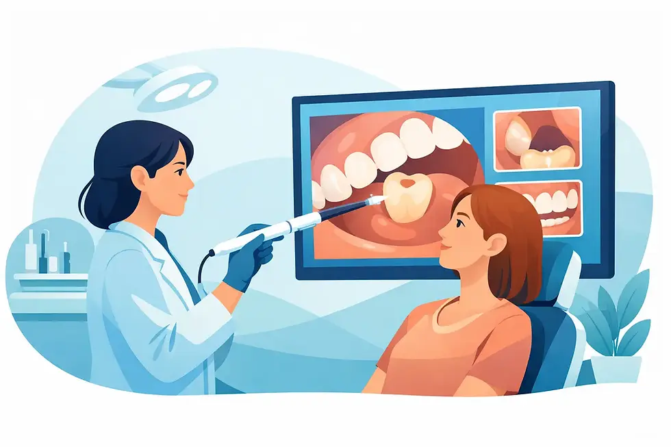 Intraoral Camera for Patient Education Works