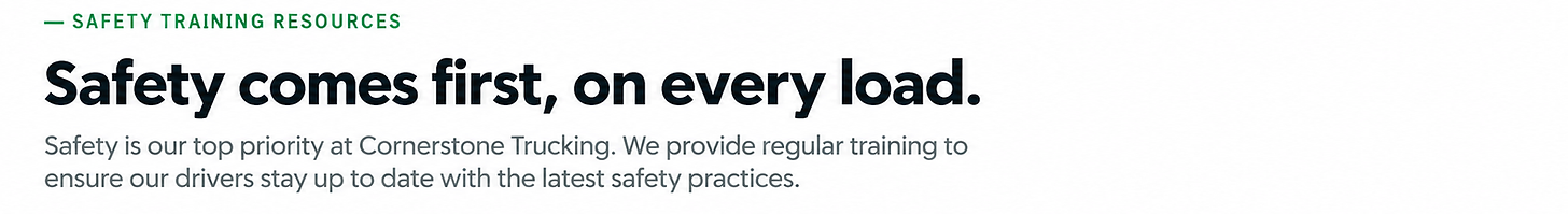 CDL driver safety training resources covering DOT compliance and accident prevention
