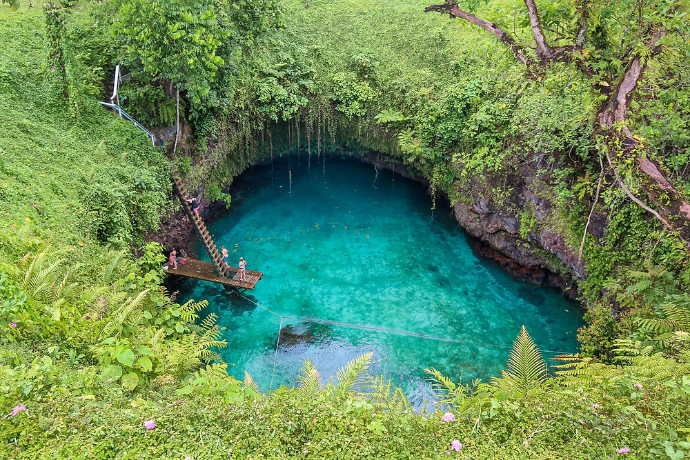 To Sua Ocean Trench, Upolu, Samoa