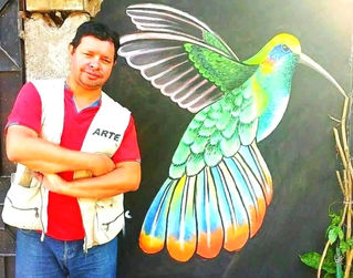 Pintor, escultor y retratista hondureño que de niño soñaba con llenar el mundo de arte y color 