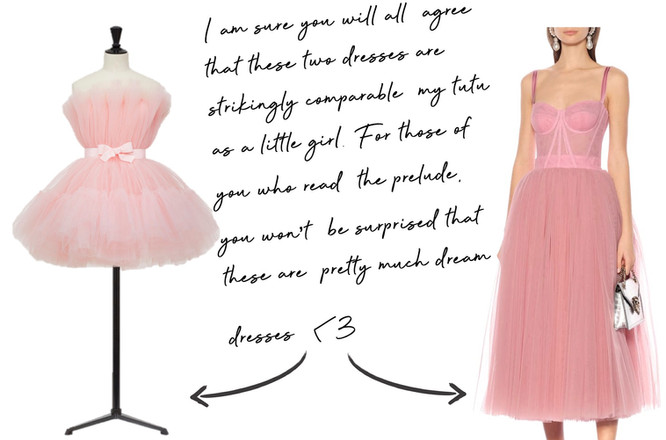Pink tulle 'barbie' dresses