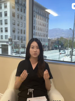 Registered nurse discussing NAD+ IV therapy at Starlit Aesthetics