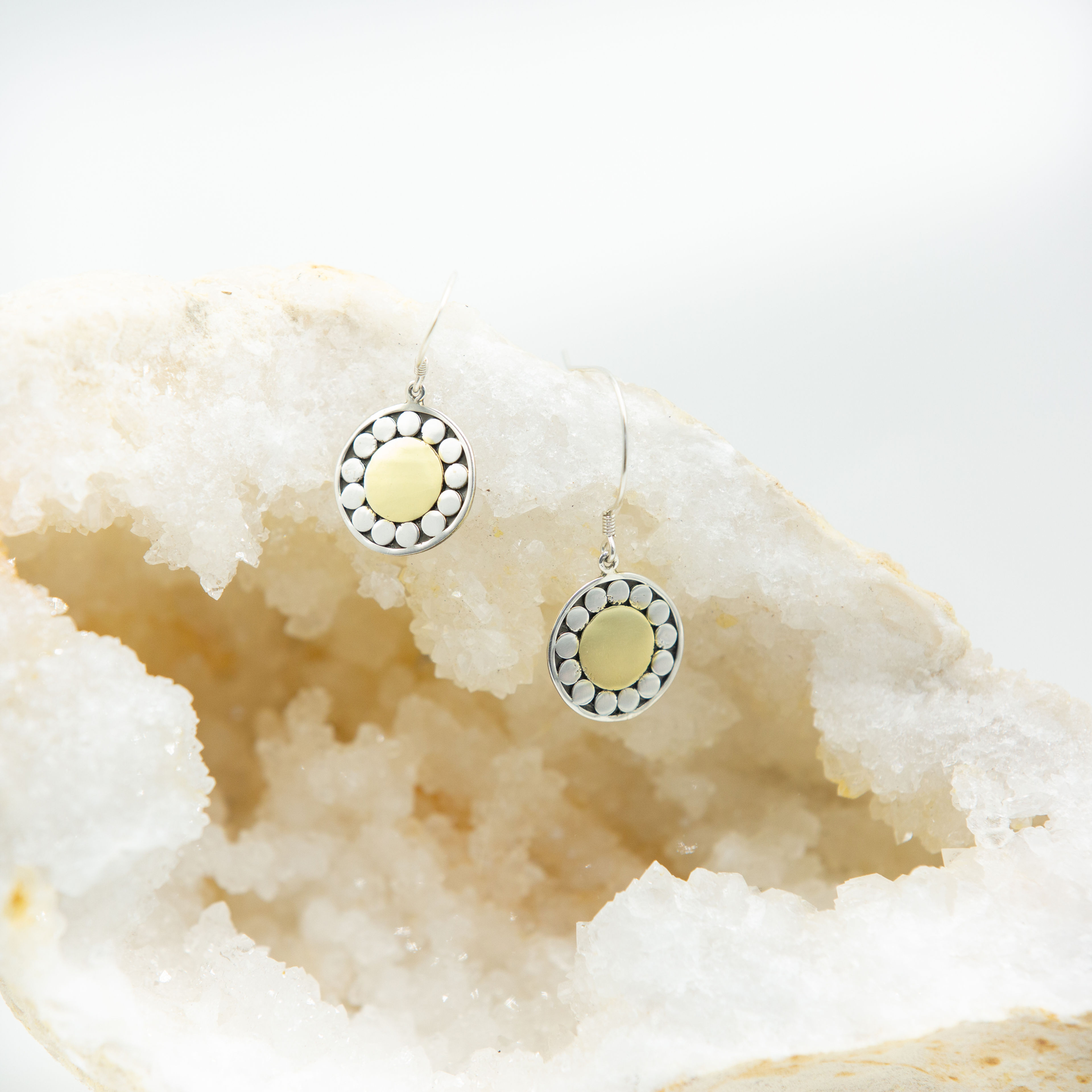 It's What's On The Inside Disc Earrings (Medium)