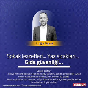 Sokak Lezzetleri... Yaz Sıcakları... Gıda Güvenliği...