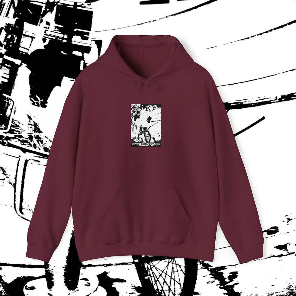 "Bike" Hooded Sweatshirt