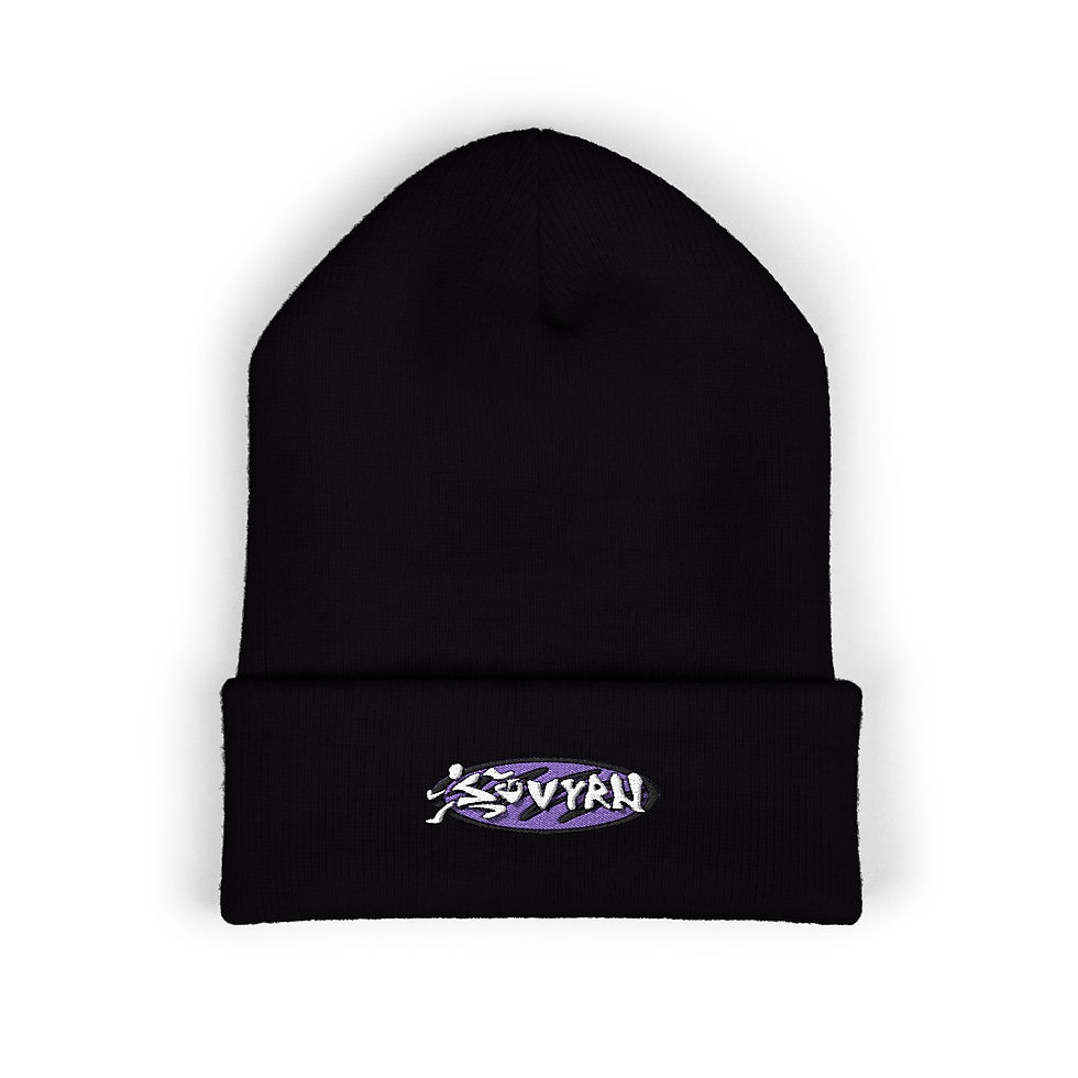 Thumbnail: Skankin’ oval embroidered beanie