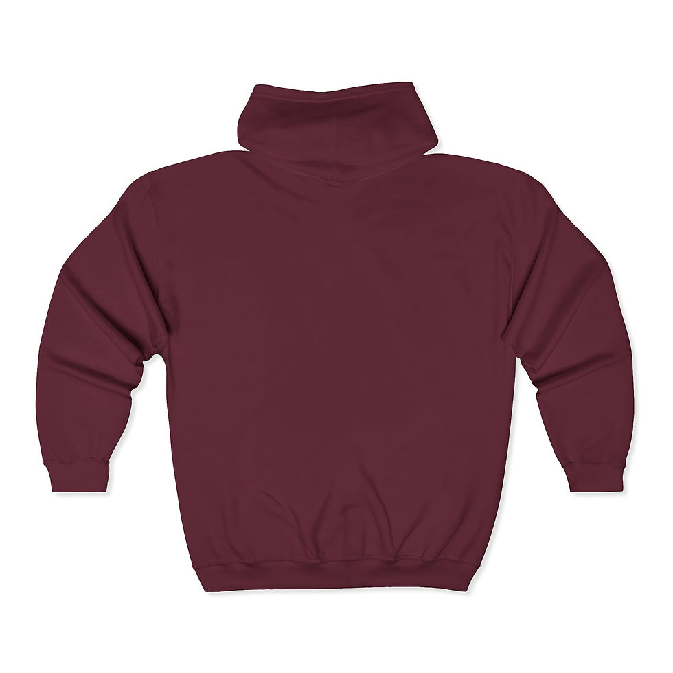 Thumbnail: Skankin’ Embroidered Full Zip Hooded Sweatshirt