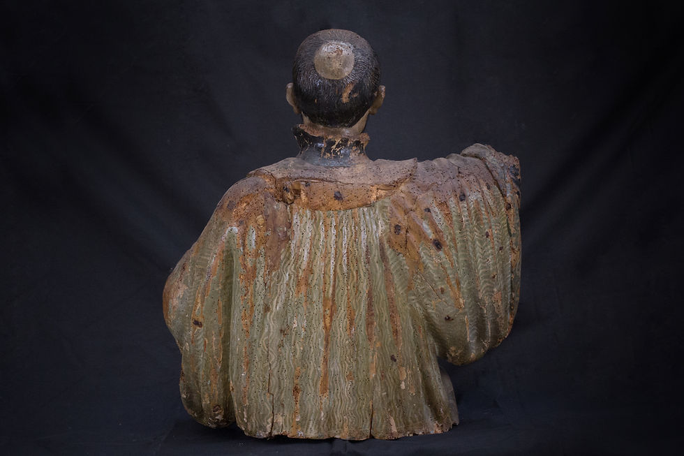 Thumbnail: Wooden sculpture of St. Francis Xavier 1715-35