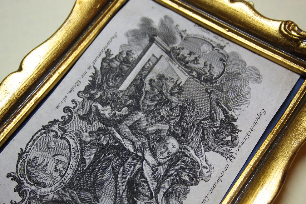 Miniatura: Frammento di incisione del XVIII secolo
