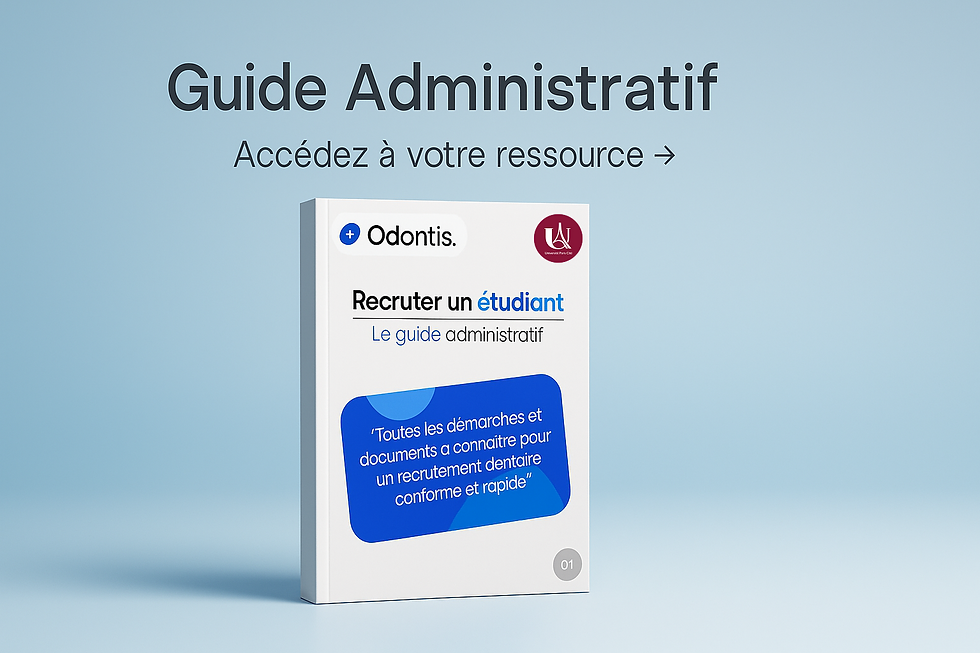 Guide recrutement dentaire