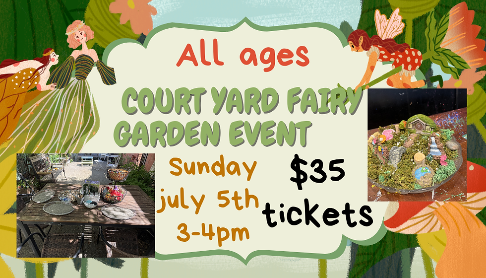 Court Yard Fairy Garden