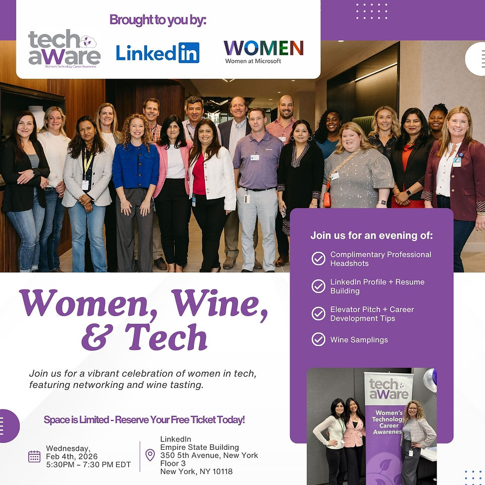 Women, Wine, & Tech: New York City