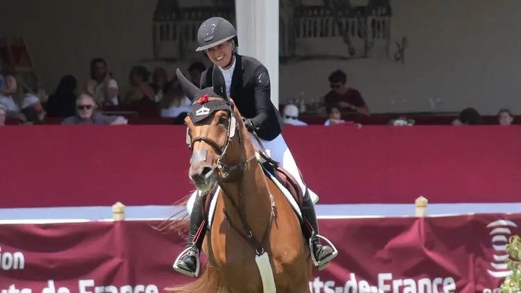 Mathilde Couturier enchaîne les performances internationales au Touquet et à Chantilly