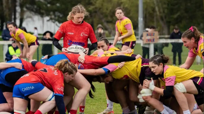 L’ovalie caennaise s’incline face à Nantes en Fédérale 2 féminine