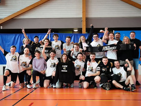 Double exploit : les équipes N2 et D3 de Caen Floorball sacrées championnes de France