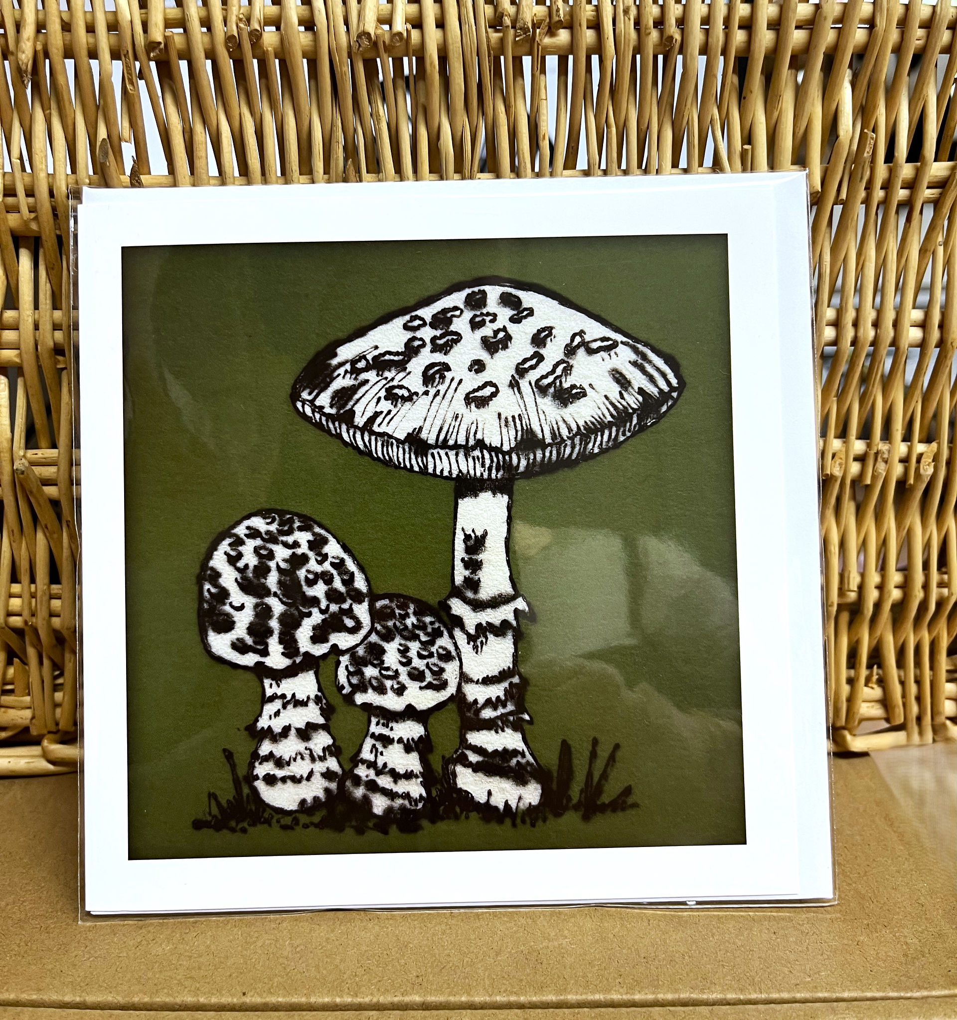 Mushroom card