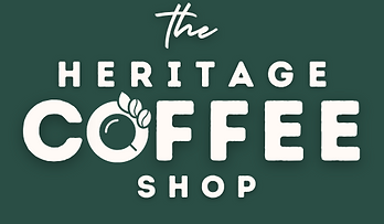 The Heritage Coffee Shop logo green