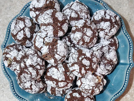 Chocolate Crinkle Cookies!