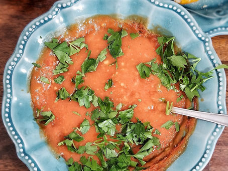 Creamy Tomato Soup! (Using Garden Tomatoes)